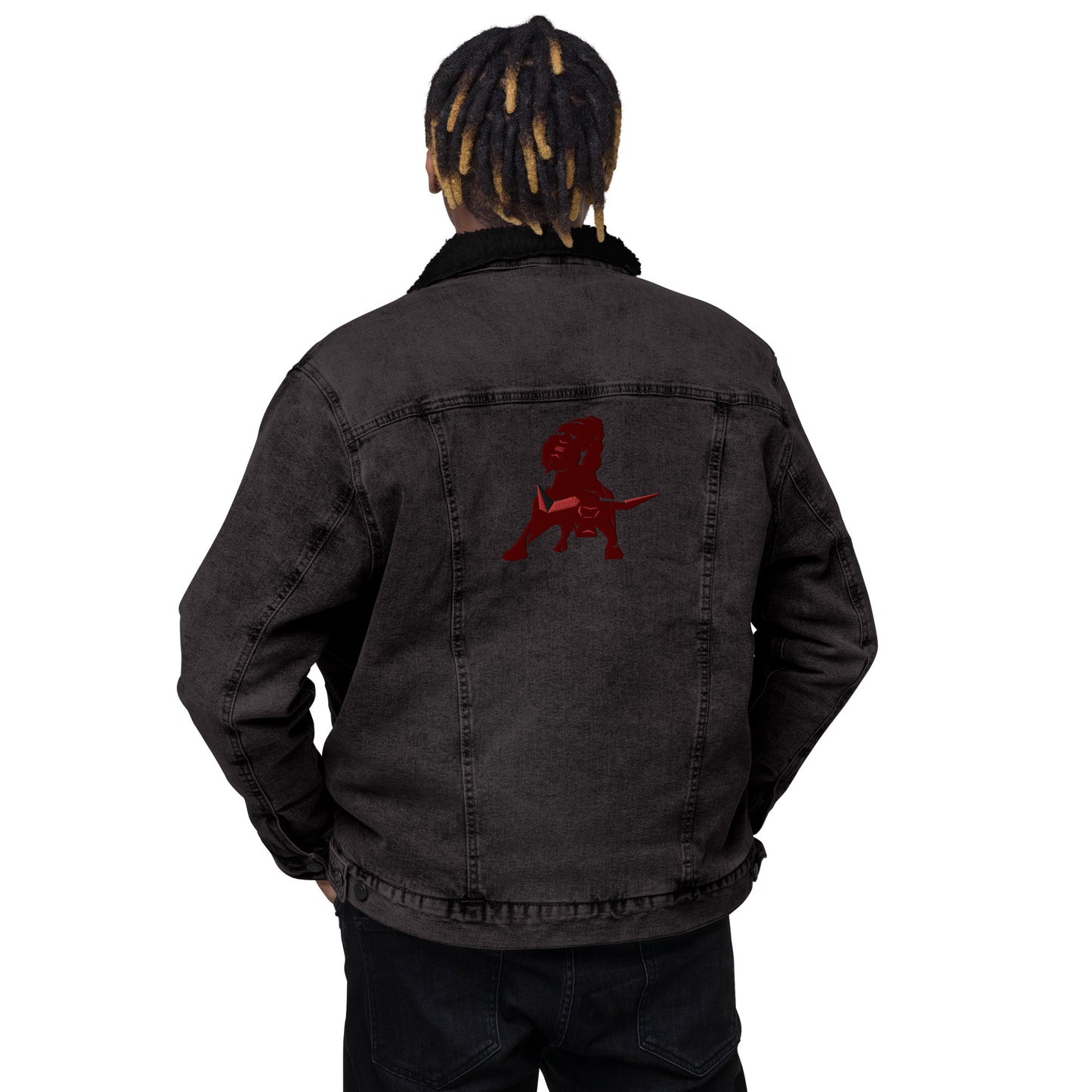 VEA Unisex denim sherpa jacket