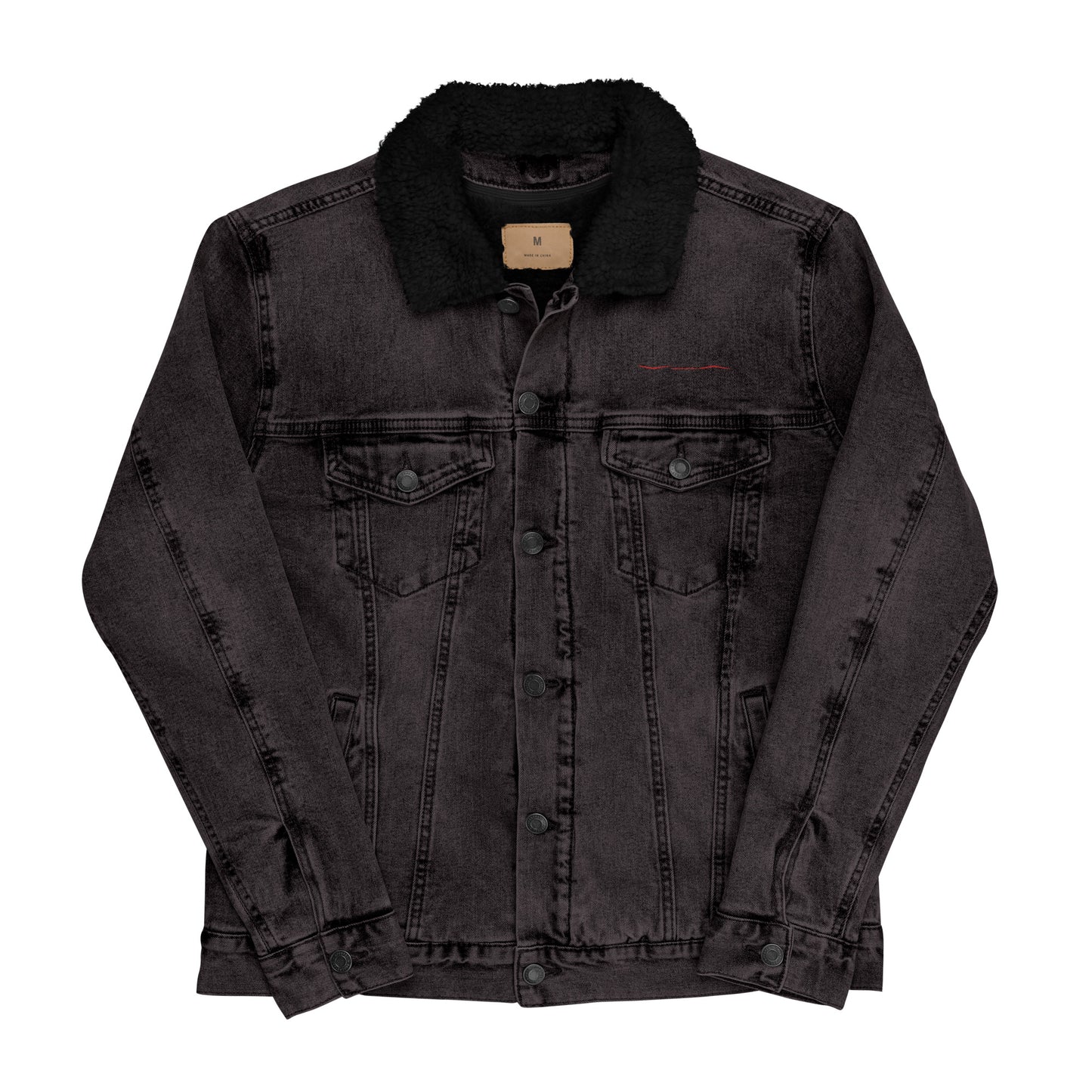 VEA Unisex denim sherpa jacket