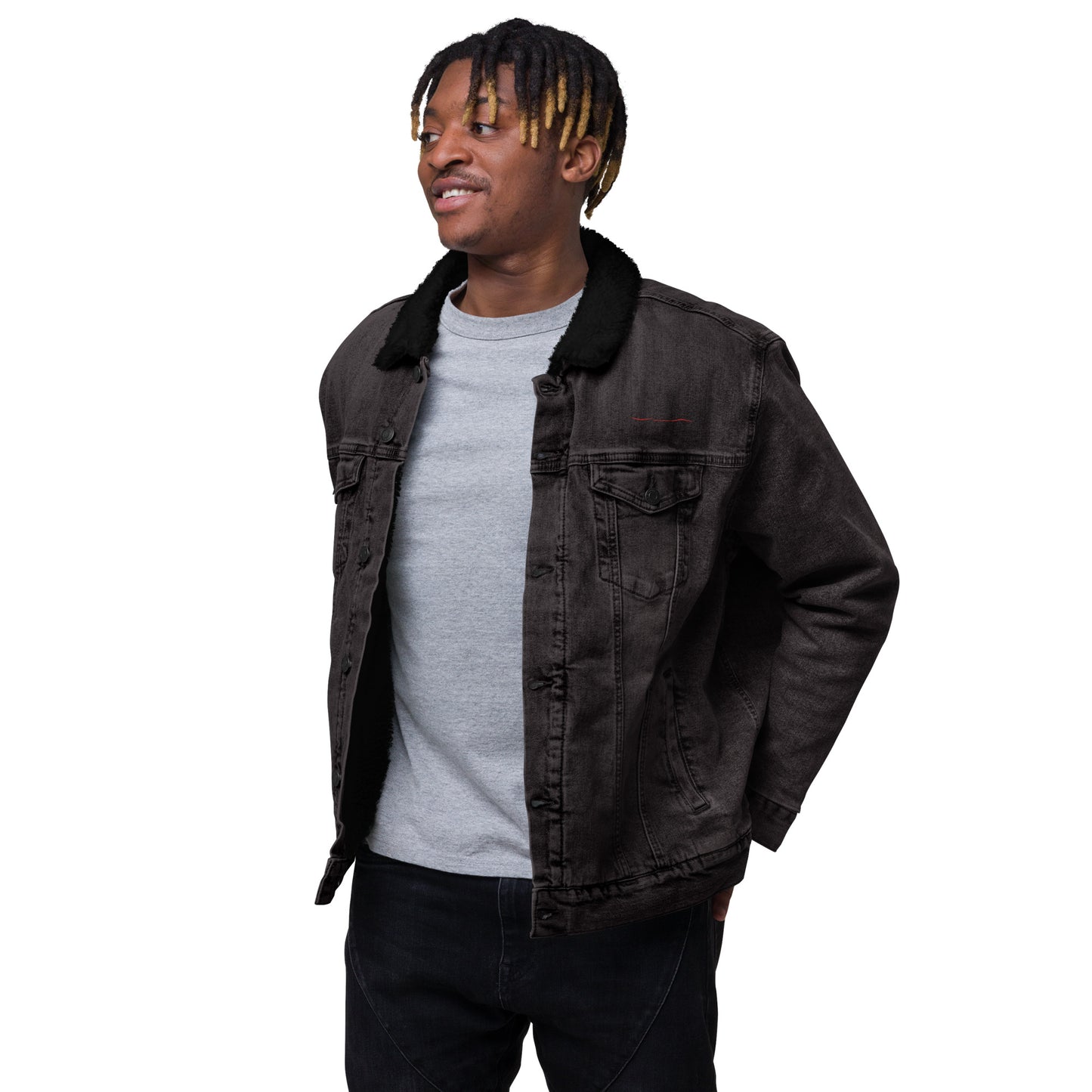 VEA Unisex denim sherpa jacket