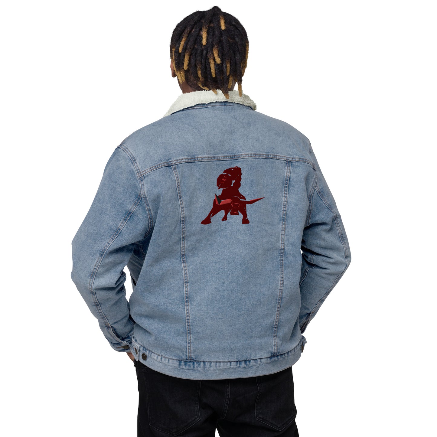 VEA Unisex denim sherpa jacket