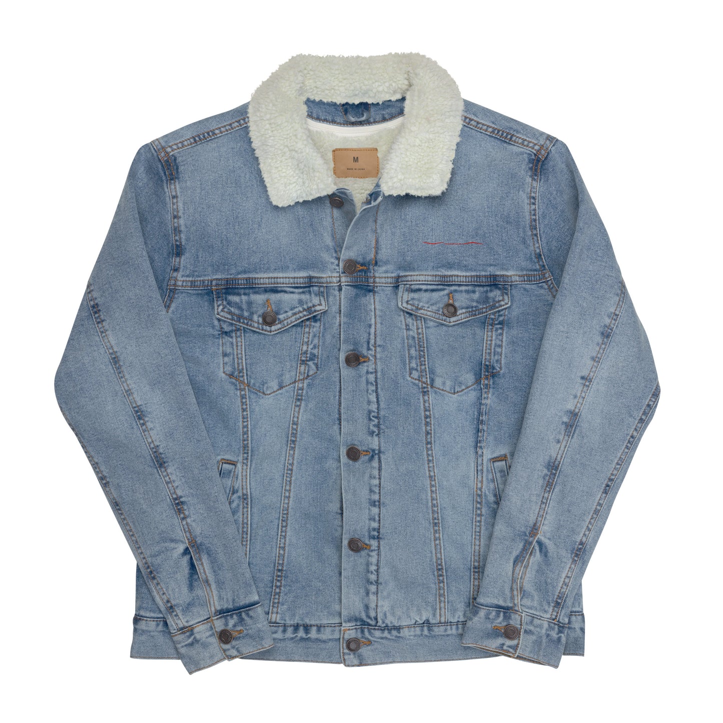 VEA Unisex denim sherpa jacket