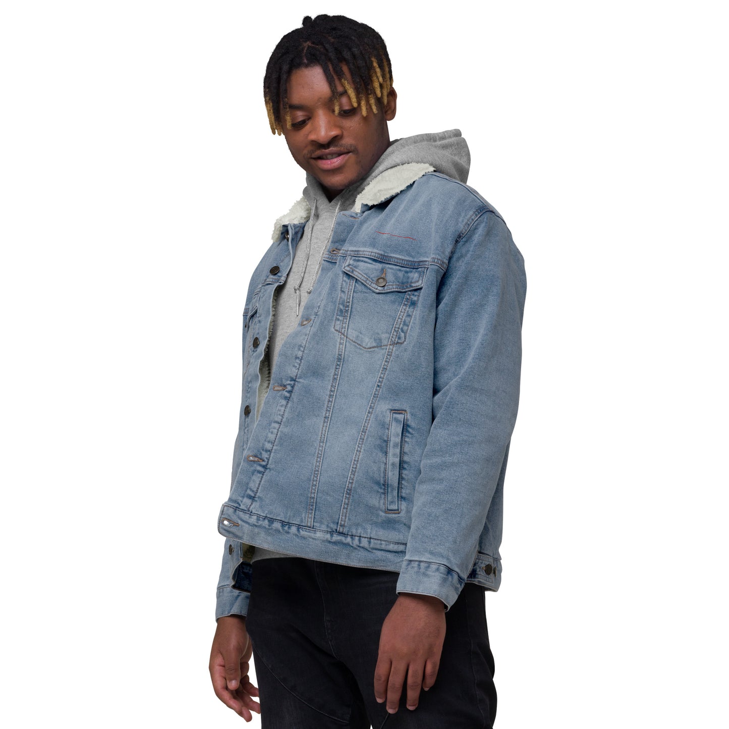 VEA Unisex denim sherpa jacket