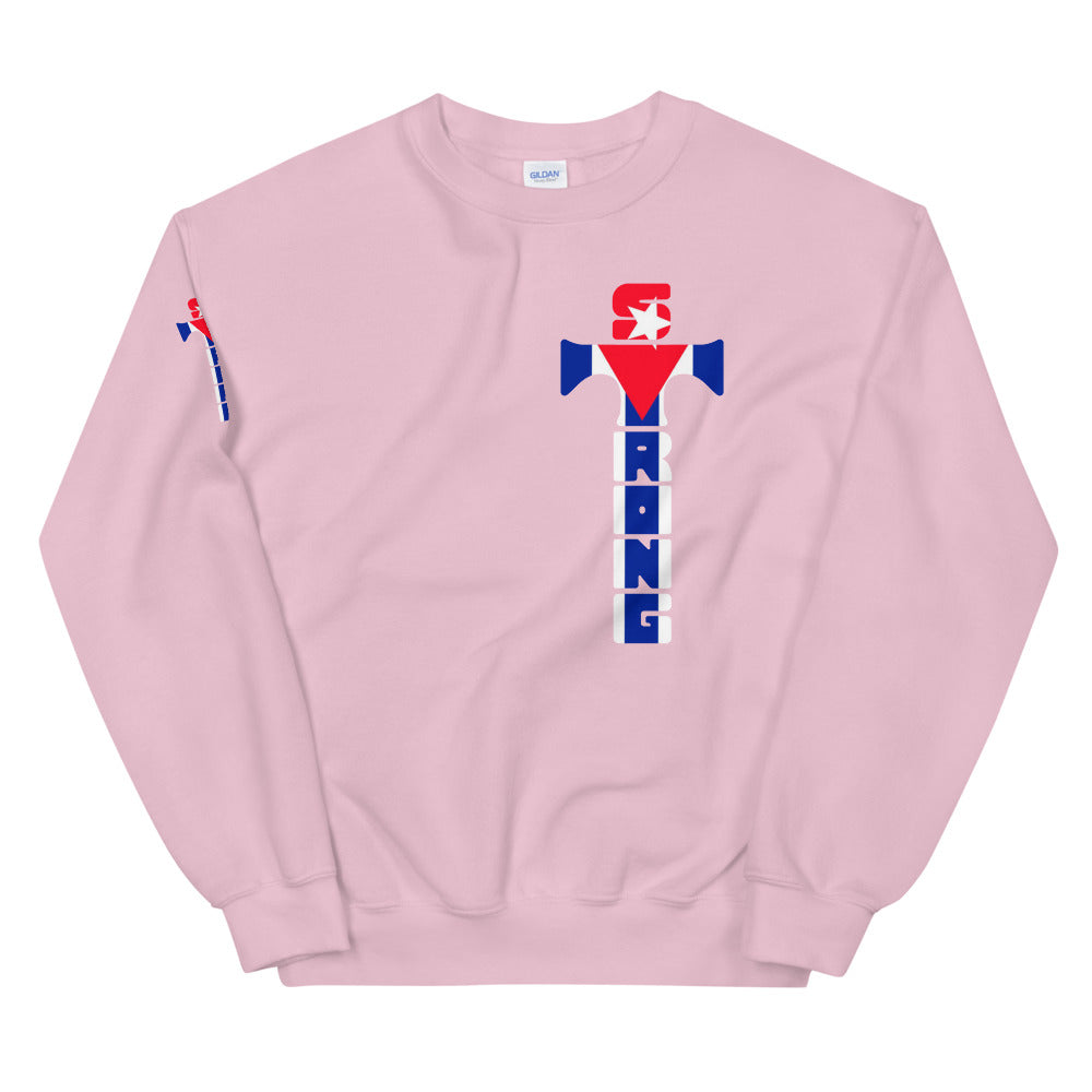 Cuban Flag Cross Unisex Sweatshirt