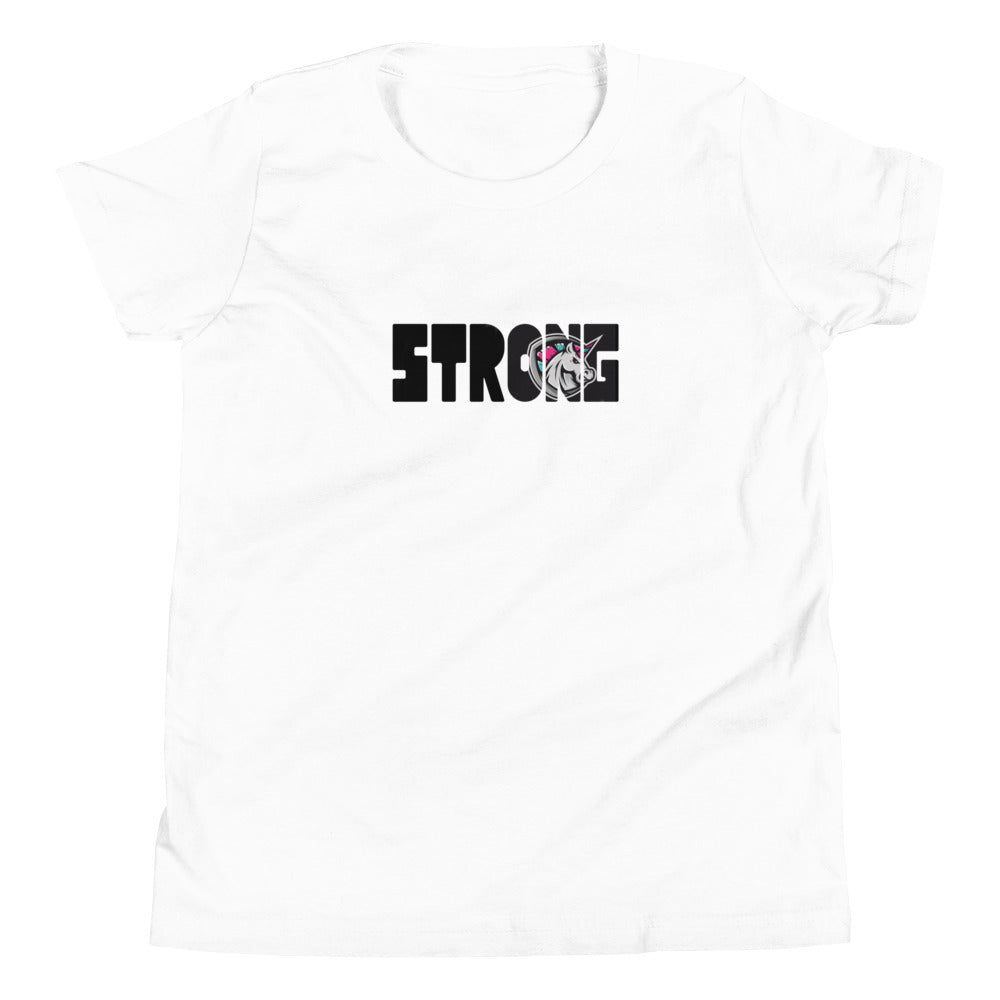 Youth Unicorn Strong Short Sleeve T-Shirt
