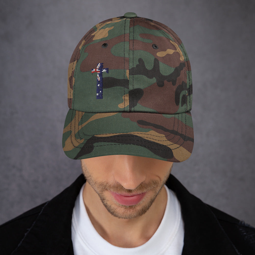 Australian Flag Dad hat