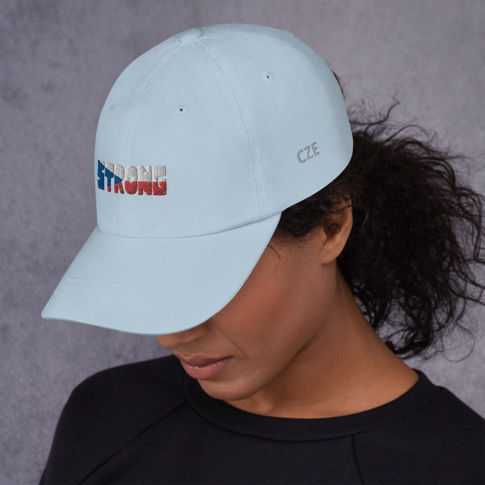 Czech Flag Dad hat