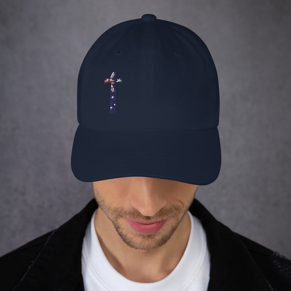 Australian Flag Dad hat