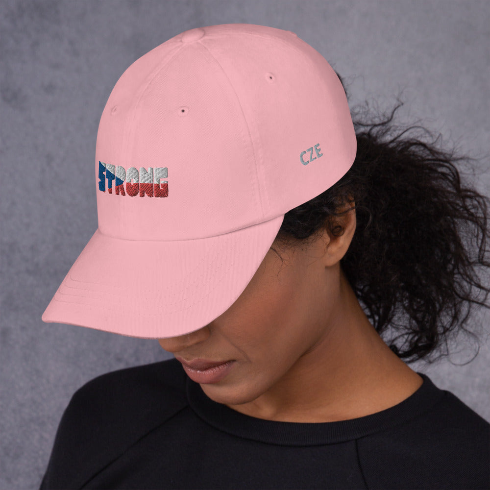 Czech Flag Dad hat