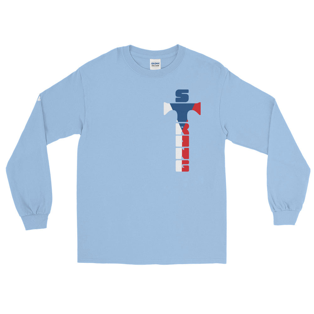 Czech Flag Men’s Long Sleeve Shirt