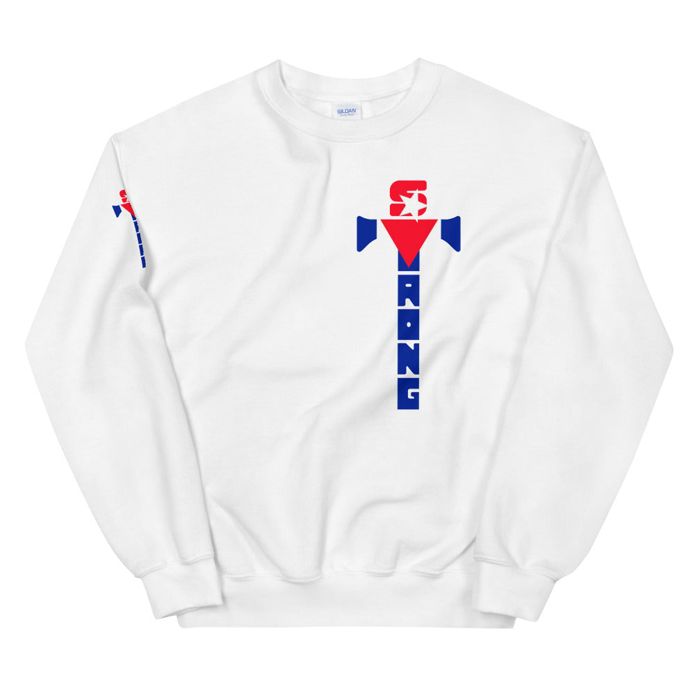 Cuban Flag Cross Unisex Sweatshirt