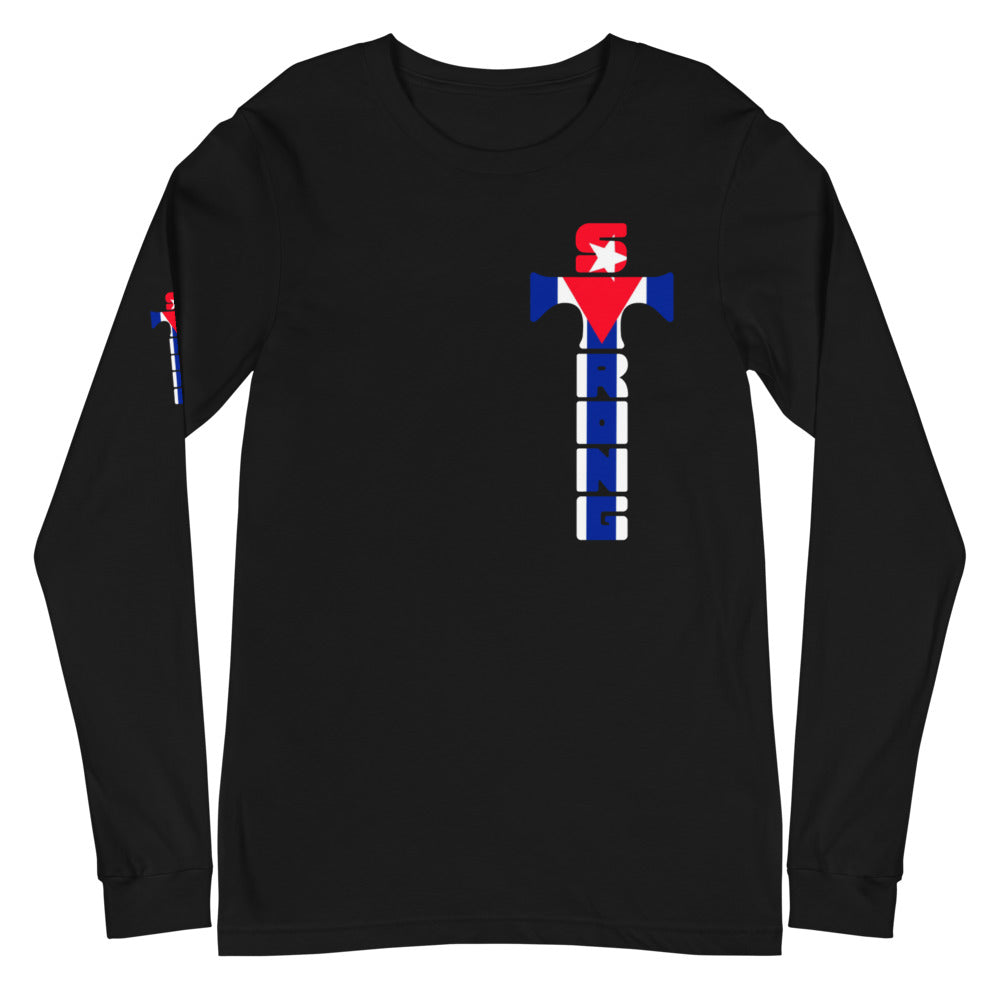 Cuban Strong Unisex Long Sleeve Tee