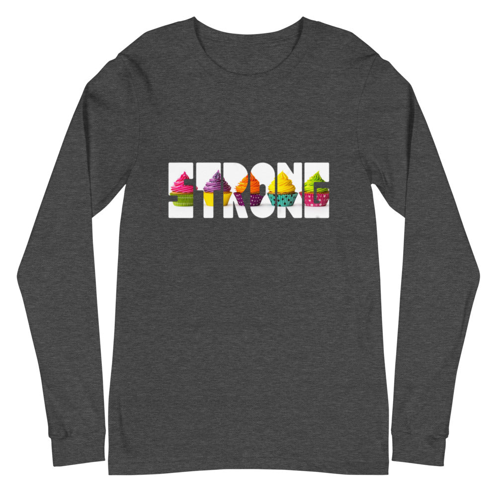 Cupcake Strong' Unisex Long Sleeve Tee