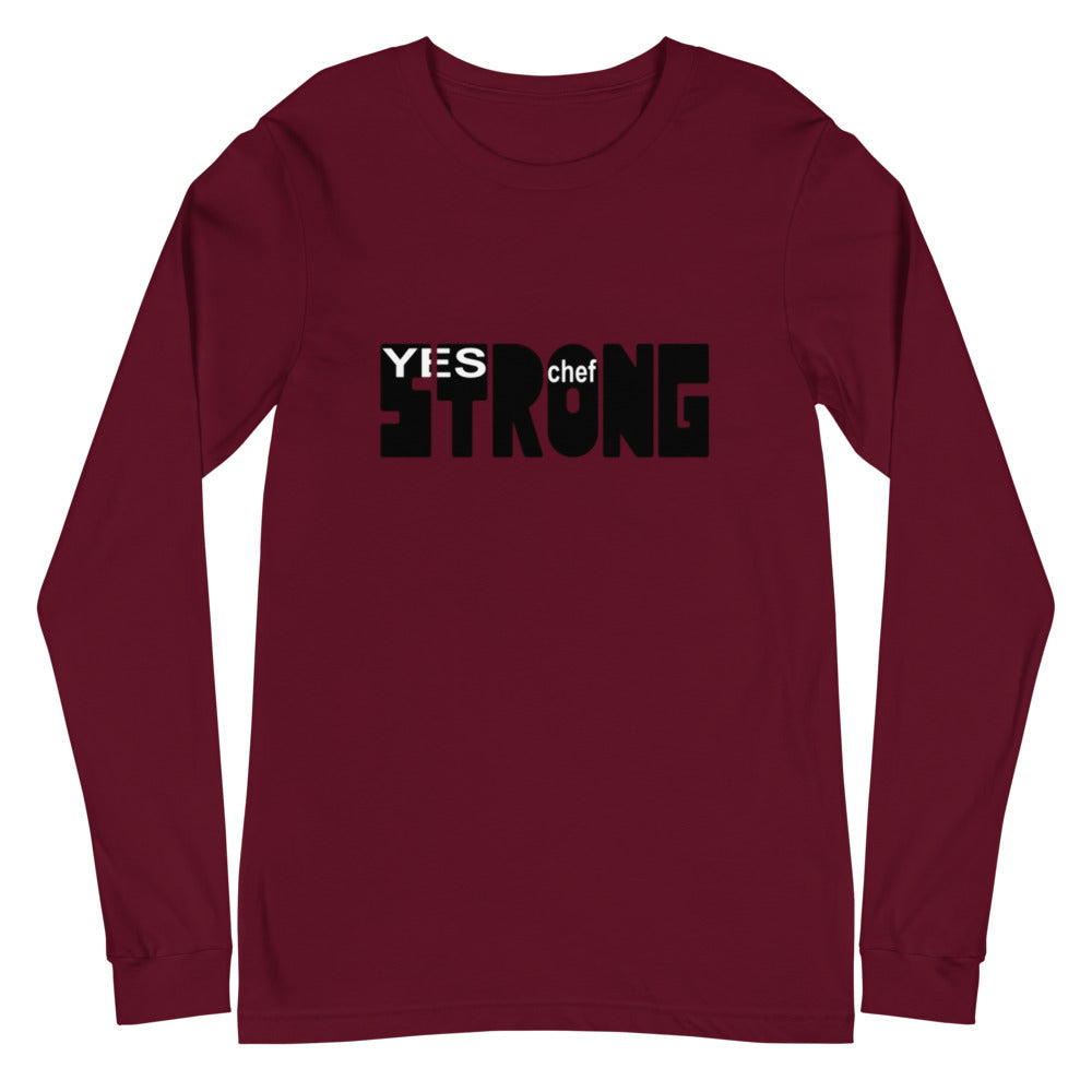 Yes Chef Unisex Long Sleeve Tee
