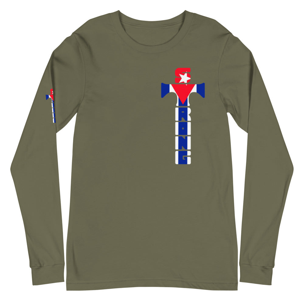 Cuban Strong Unisex Long Sleeve Tee