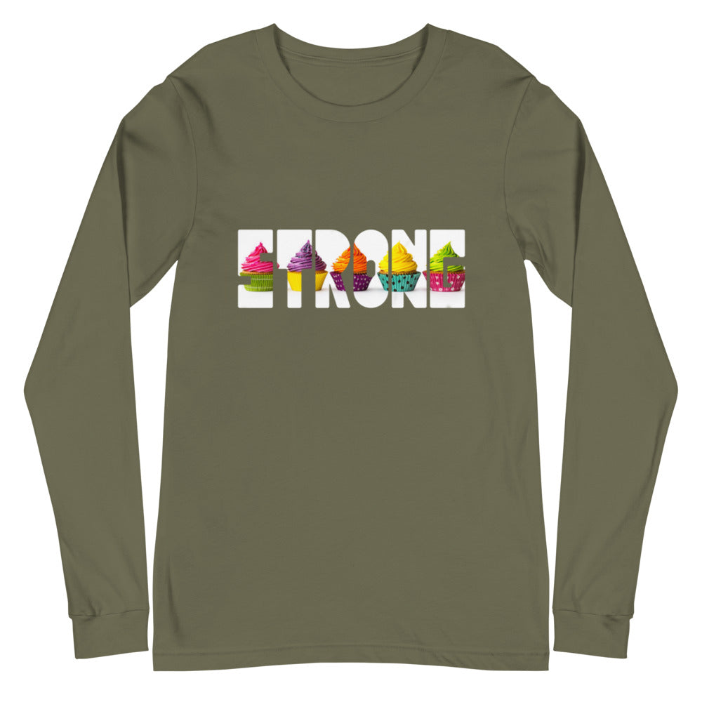 Cupcake Strong' Unisex Long Sleeve Tee