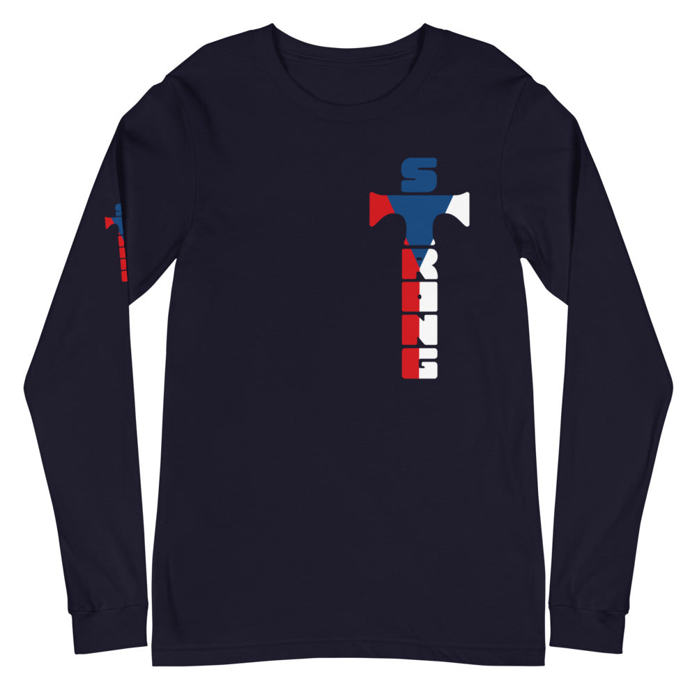 Czech Flag Unisex Long Sleeve Tee