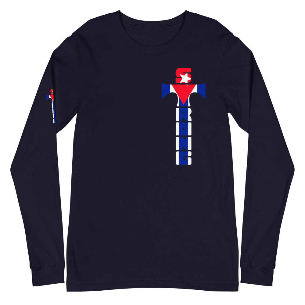 Cuban Strong Unisex Long Sleeve Tee