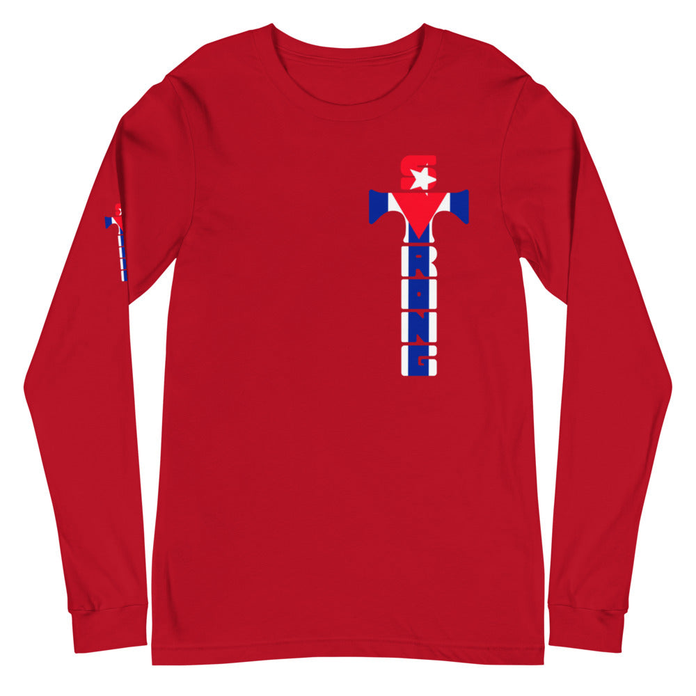 Cuban Strong Unisex Long Sleeve Tee