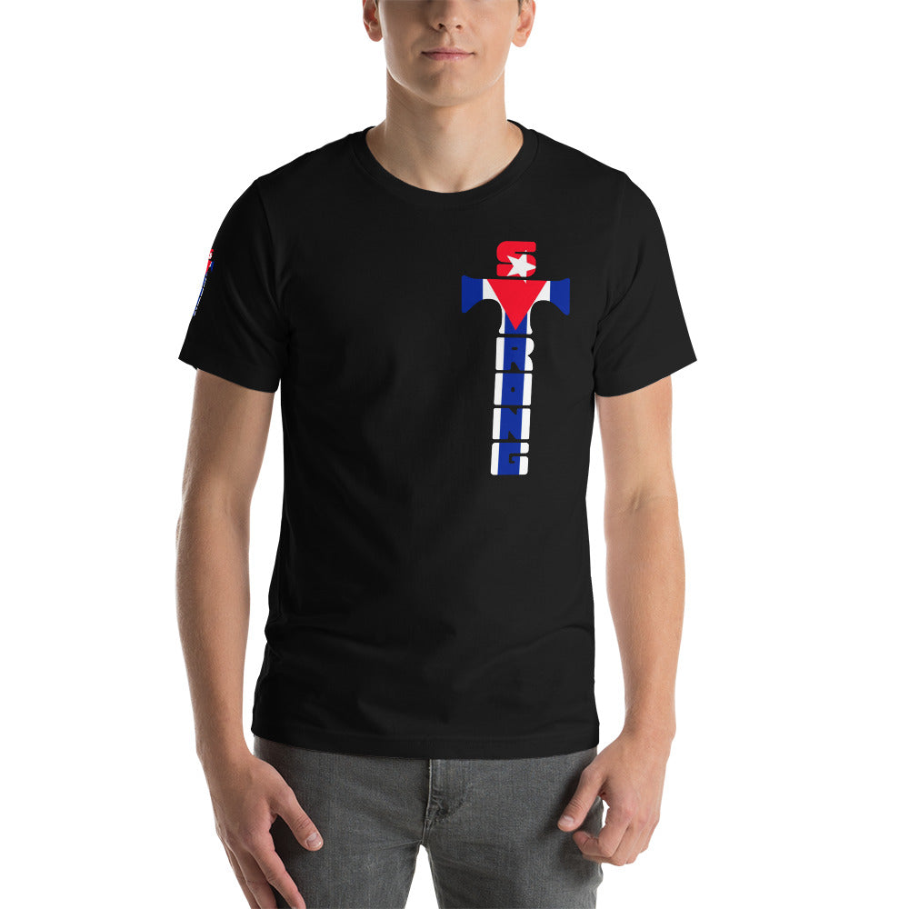 Cuban Flag Short-Sleeve Unisex T-Shirt