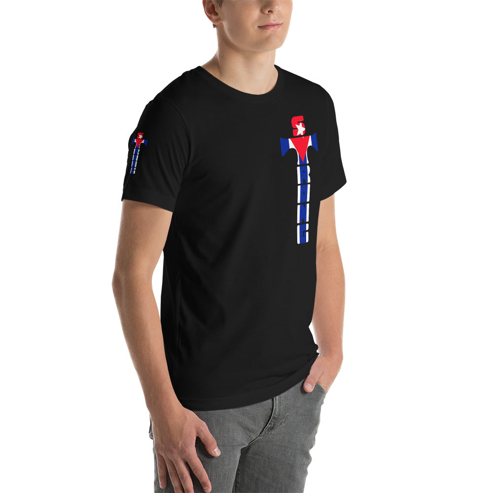 Cuban Flag Short-Sleeve Unisex T-Shirt