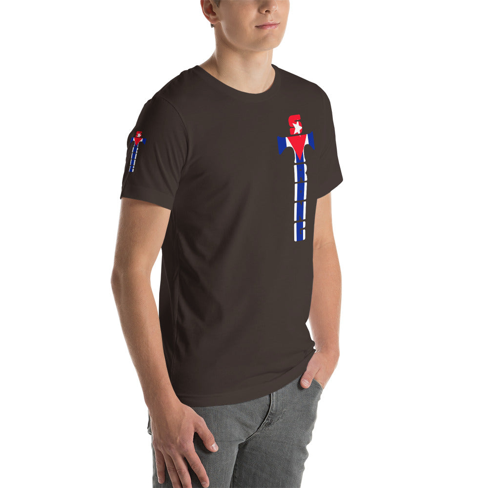 Cuban Flag Short-Sleeve Unisex T-Shirt