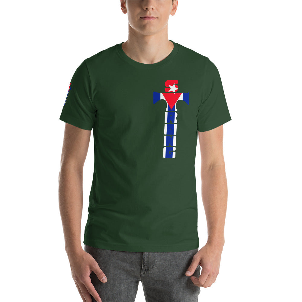 Cuban Flag Short-Sleeve Unisex T-Shirt