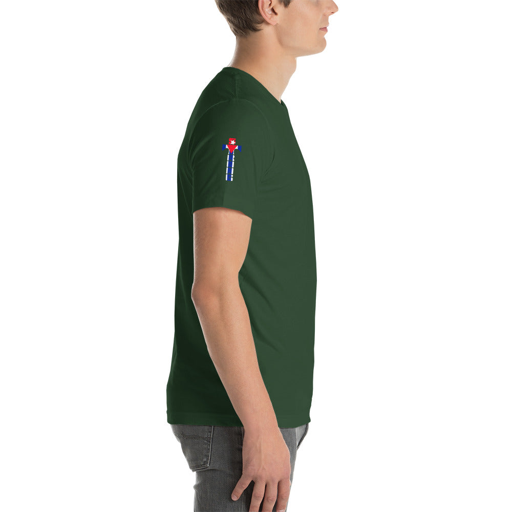 Cuban Flag Short-Sleeve Unisex T-Shirt