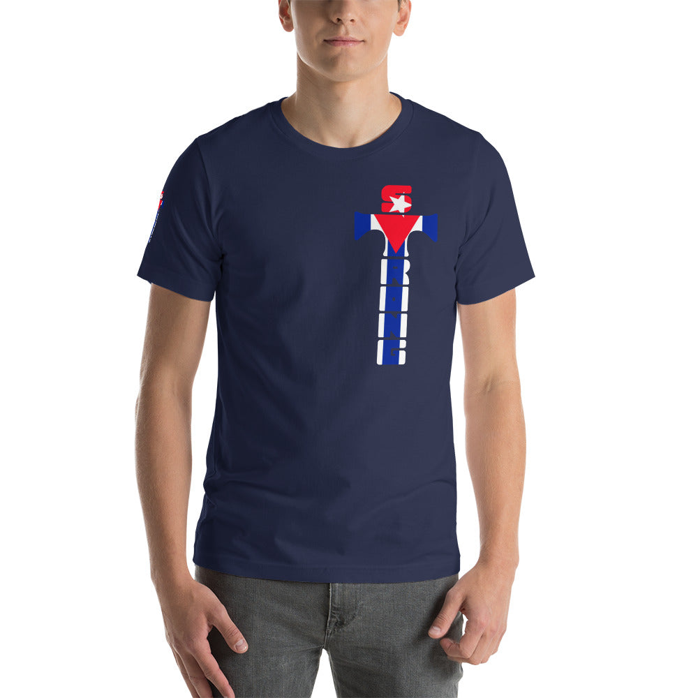 Cuban Flag Short-Sleeve Unisex T-Shirt