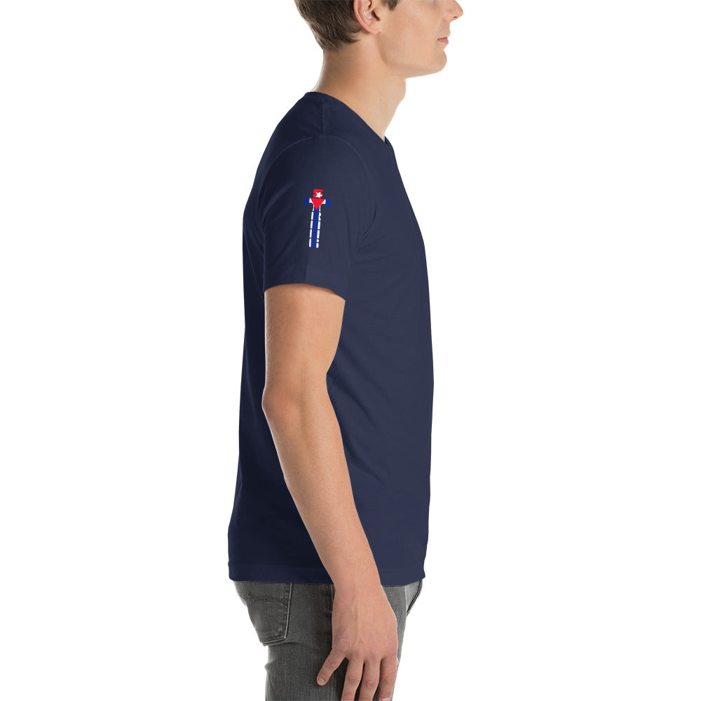 Cuban Flag Short-Sleeve Unisex T-Shirt