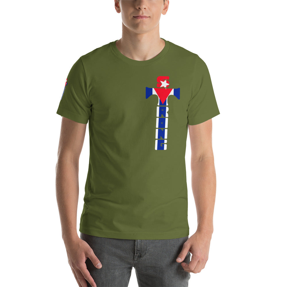 Cuban Flag Short-Sleeve Unisex T-Shirt