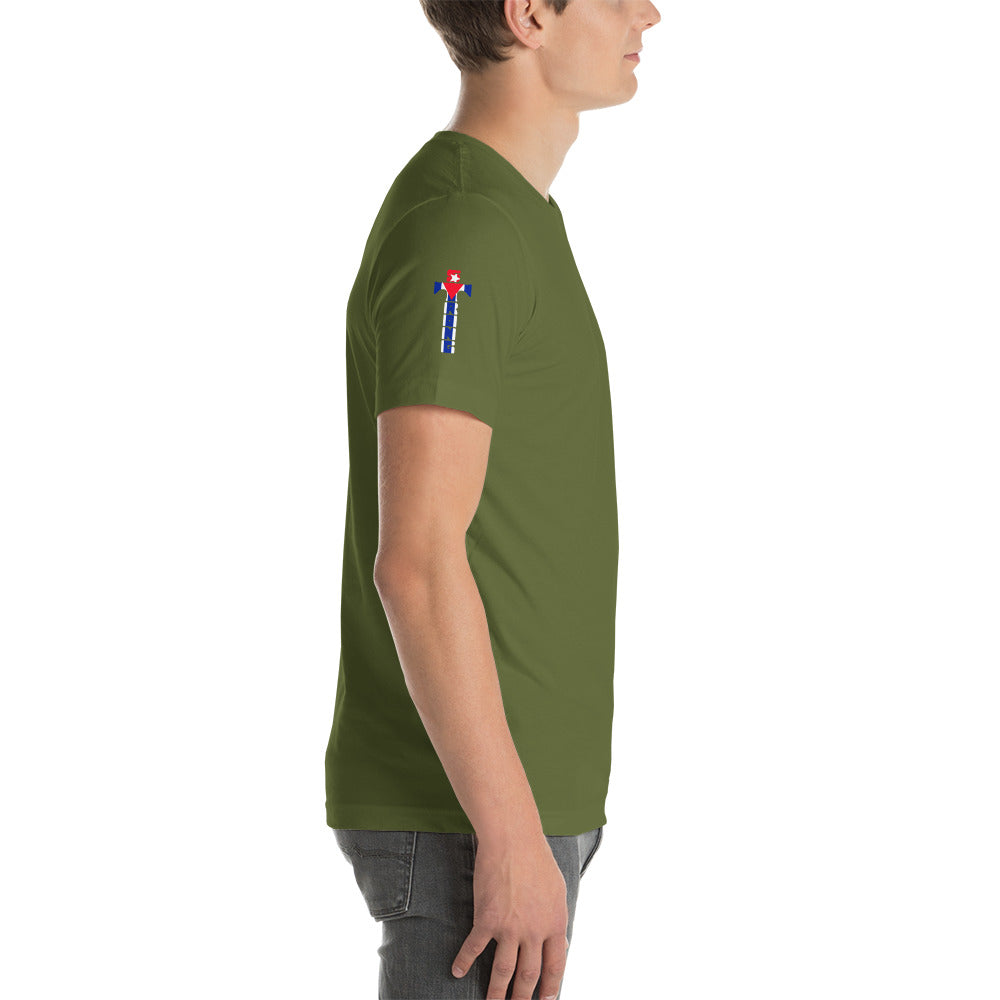 Cuban Flag Short-Sleeve Unisex T-Shirt