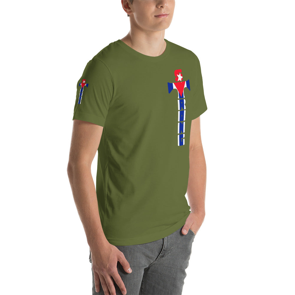 Cuban Flag Short-Sleeve Unisex T-Shirt