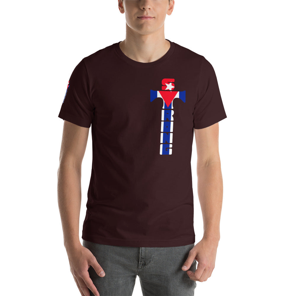 Cuban Flag Short-Sleeve Unisex T-Shirt