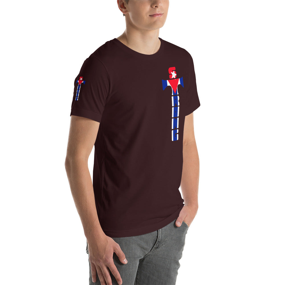 Cuban Flag Short-Sleeve Unisex T-Shirt
