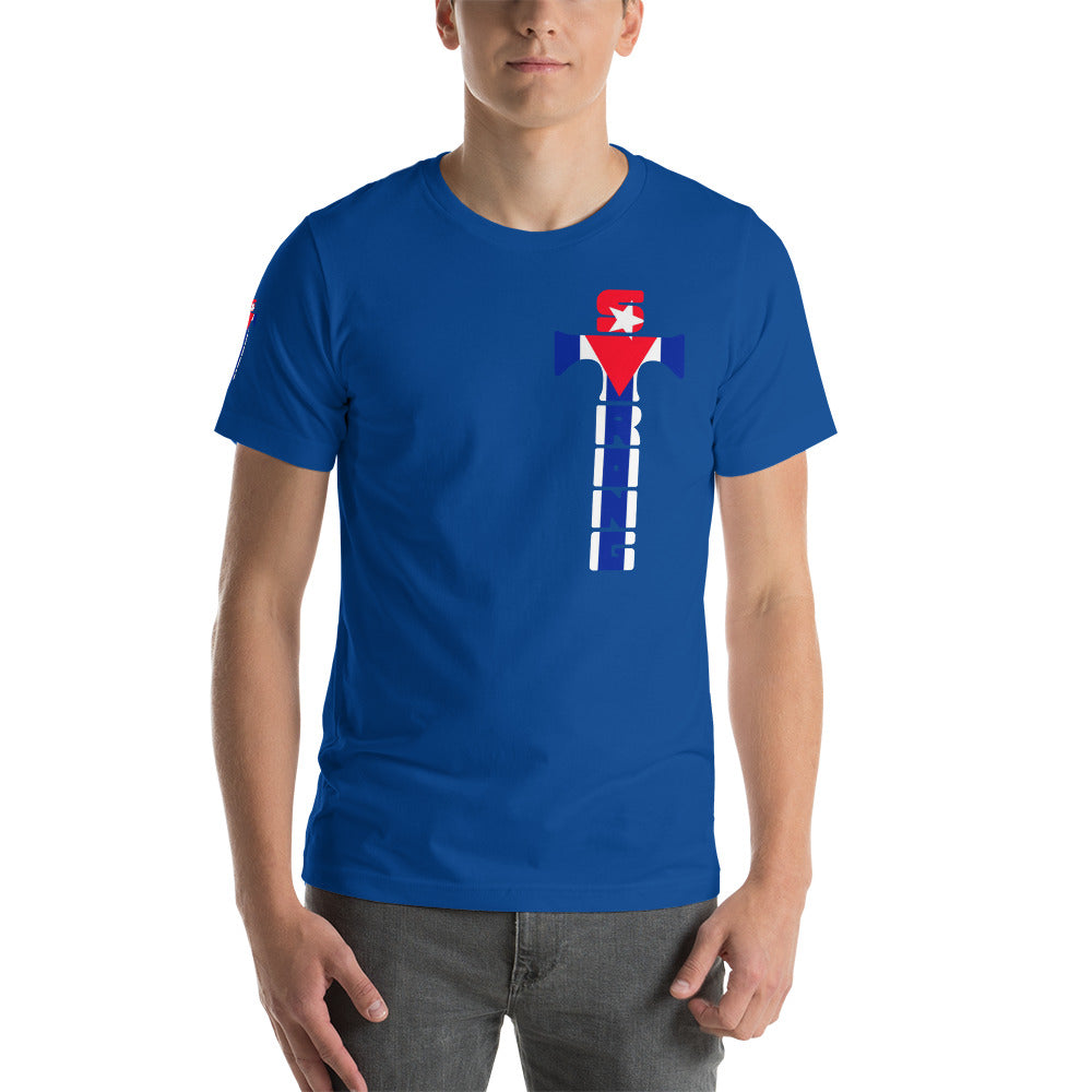 Cuban Flag Short-Sleeve Unisex T-Shirt