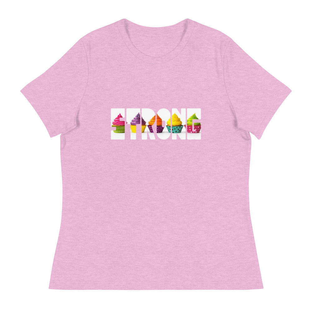Cupcake Strong' Women's Relaxed T-Shirt