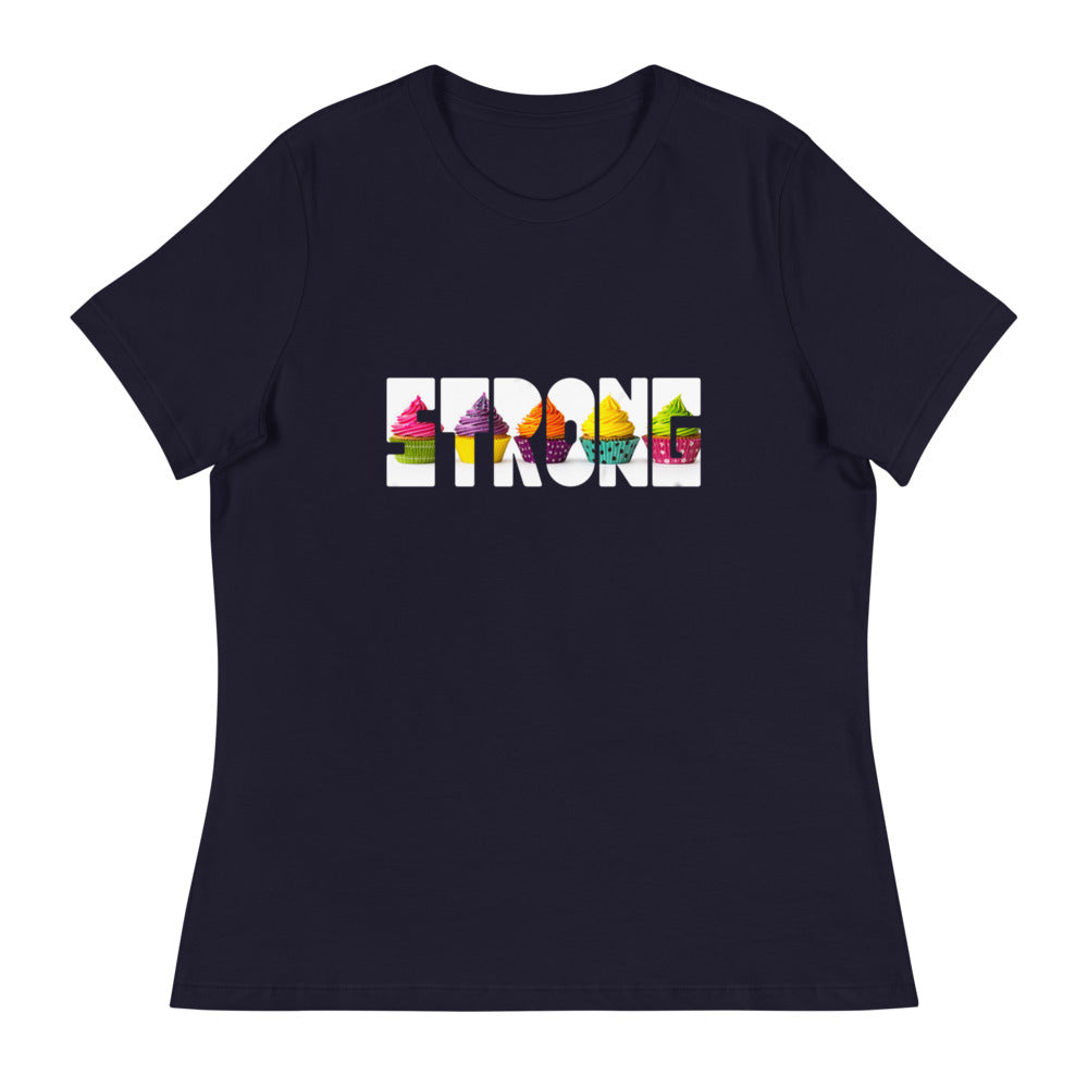 Cupcake Strong' Women's Relaxed T-Shirt