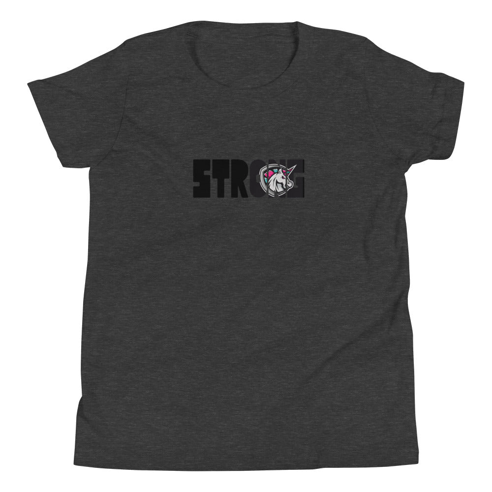 Youth Unicorn Strong Short Sleeve T-Shirt
