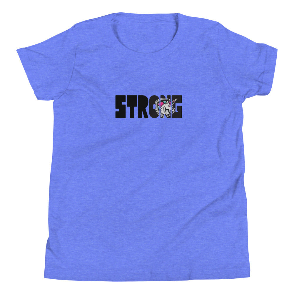 Youth Unicorn Strong Short Sleeve T-Shirt