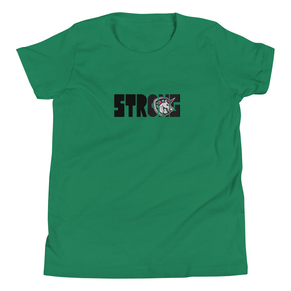 Youth Unicorn Strong Short Sleeve T-Shirt