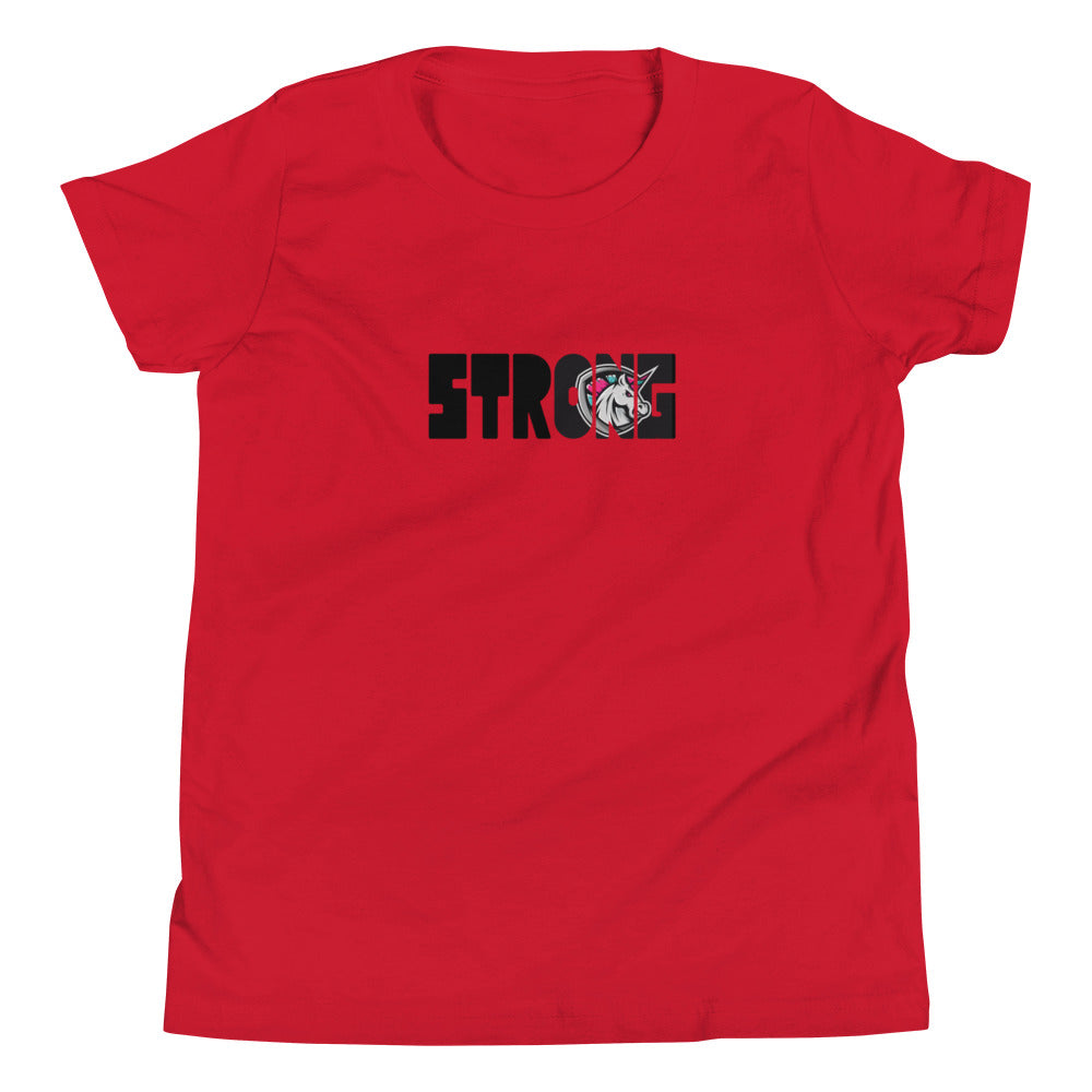 Youth Unicorn Strong Short Sleeve T-Shirt