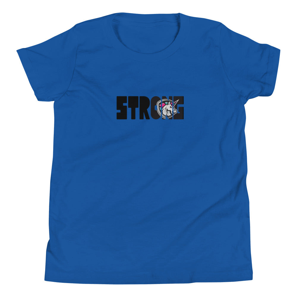 Youth Unicorn Strong Short Sleeve T-Shirt